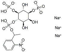 CAGED INS(1,4,5)P3, TRISODIUM SALT 结构式