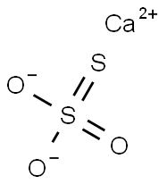 CALCIUM THIOSULFATE 结构式