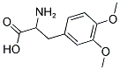 2-AMINO-3-(3,4-DIMETHOXY-PHENYL)-PROPIONIC ACID 结构式