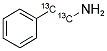 PHENETHYL-1,2-13C2-AMINE 结构式