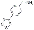 4-(1,2,3-THIADIAZOL-4-YL)BENZYLAMINE 结构式