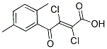2,3-DICHLORO-4-(2,5-DIMETHYLPHENYL)-4-OXOBUT-2-ENOIC ACID 结构式