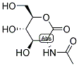 2-ACETAMIDO-2-DEOXY-D-GLUCONO-1,5-LACTONE 结构式