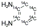 1,2-PHENYLENE DIAMINE, [14C(U)] 结构式