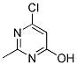 6-CHLORO-2-METHYL-4-PYRIMIDINOL 结构式