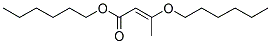 HEXYL B-HEXYLOXYCROTONATE 结构式