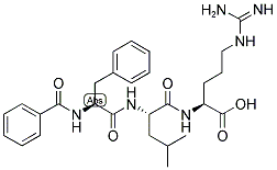 BENZOYL-PHE-LEU-ARG 结构式