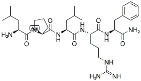 LEU-PRO-LEU-ARG-PHE-NH2: LPLRF-NH2 结构式