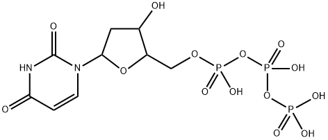 2ˊ-脱氧尿苷-5ˊ-三磷酸 结构式