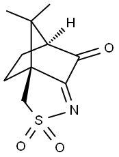 (1S)-(-)-3-OXOCAMPHORSULFONYLIMINE 结构式