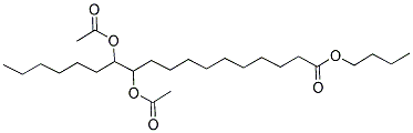 11,12-DIACETOXY BUTYL STEARATE 结构式