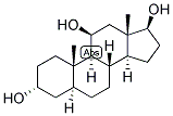 5-ALPHA-ANDROSTAN-3-ALPHA, 11-BETA, 17-BETA-TRIOL 结构式