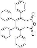 3,4,5,6-TETRAPHENYL-3,5-CYCLOHEXADIENE-1,2-DICARBOXYLIC ANHYDRIDE 结构式