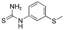 1-[3-(METHYLTHIO)PHENYL]-2-THIOUREA 结构式