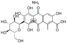 AMMONIUM CARMINATE 结构式