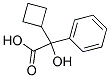 CYCLOBUTYL-HYDROXY-PHENYL-ACETIC ACID 结构式