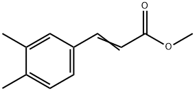 3,4-二甲基肉桂酸甲酯 结构式