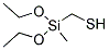 MERCAPTOMETHYLMETHYLDIETHOXYSILANE 结构式