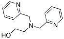 2-(BIS-(2-PYRIDYLMETHYL)-AMINO)-ETHANOL 结构式