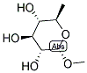 METHYL-6-DEOXY-ALPHA-D-GLUCOPYRANOSIDE 结构式