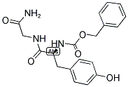 N-CARBOBENZOXY-L-TYROSYLGLYCINE AMIDE 结构式