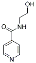 N-(2-HYDROXYETHYL)ISONICOTINAMIDE 结构式