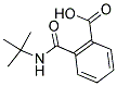 2-[(tert-Butylamino)carbonyl]benzoic acid 结构式