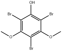 2,4,6-三溴-3,5-二甲氧基苯酚 结构式