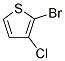 2-溴-3-氯噻吩 结构式