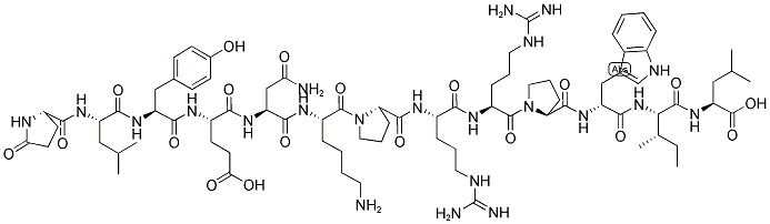 (D-TRP11)-NEUROTENSIN 结构式
