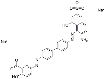 氯胺坚牢红 结构式