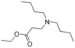 ETHYL-3-DIBUTYLAMINOPROPIONATE 结构式