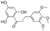 2',4',6'-TRIHYDROXY-3,4,5-TRIMETHOXYDIHYDROCHALCONE 结构式