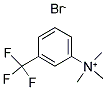 3-(三氟甲基)苯基三甲基溴化铵 结构式