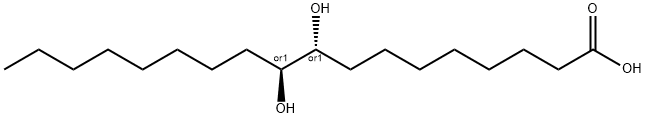 赤式-9,10-二羟基十八烷酸 结构式