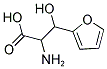2-AMINO-3-FURAN-2-YL-3-HYDROXY-PROPIONIC ACID 结构式
