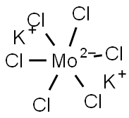 POTASSIUM HEXACHLOROMOLYBDATE 结构式