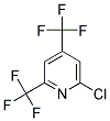 2-CHLORO-4,6-BIS(TRIFLUOROMETHYL)PYRIDINE 结构式