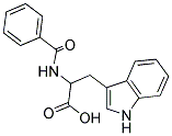 N-Benzoyl-DL-tryptophan 结构式