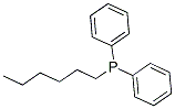 DIPHENYL-N-HEXYLPHOSPHINE 结构式