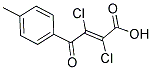 2,3-DICHLORO-4-(4-METHYLPHENYL)-4-OXOBUT-2-ENOIC ACID 结构式