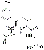 AC-TYR-VAL-GLY 结构式