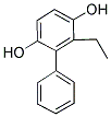 PHENYLETHYLHYDROQUINONE 结构式