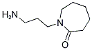 1-(3-AMINOPROPYL)AZEPAN-2-ONE 结构式