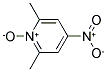 2,6-DIMETHYL-4-NITRO-PYRIDINE 1-OXIDE 结构式