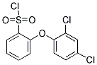 2-(2,4-DICHLOROPHENOXY)BENZENESULFONYL CHLORIDE 结构式
