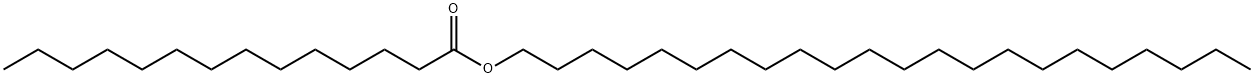 肉豆蔻酸二十二烷醇酯 结构式