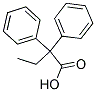 2,2-DIPHENYLBUTYRIC ACID 结构式