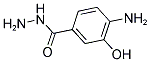 4-AMINO-3-HYDROXY-BENZOIC ACID HYDRAZIDE 结构式