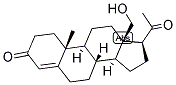 18-Hydroxy-4-pregnene-3,20-dione 结构式